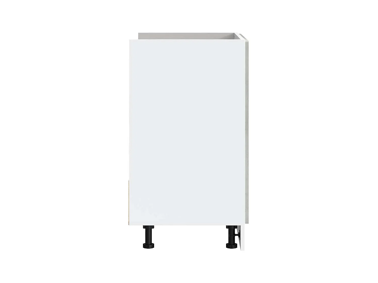 Spülenunterschrank Porto Betongrau 80x46x81,5 cm Holzwerkstoff