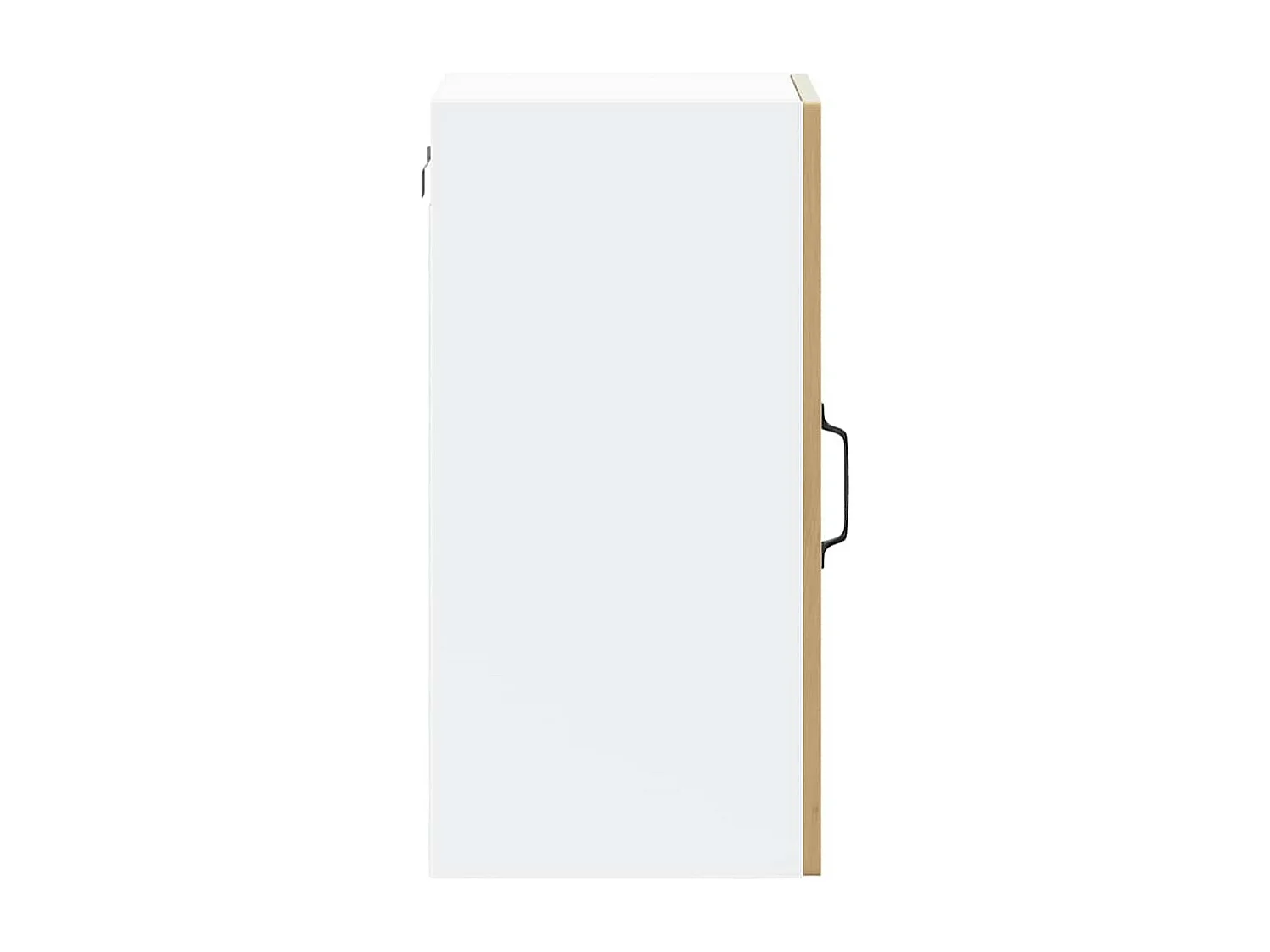 Armoire murale de cuisine avec porte vitrée "Kalmar" Chêne artisanal Bois d'ingénierie