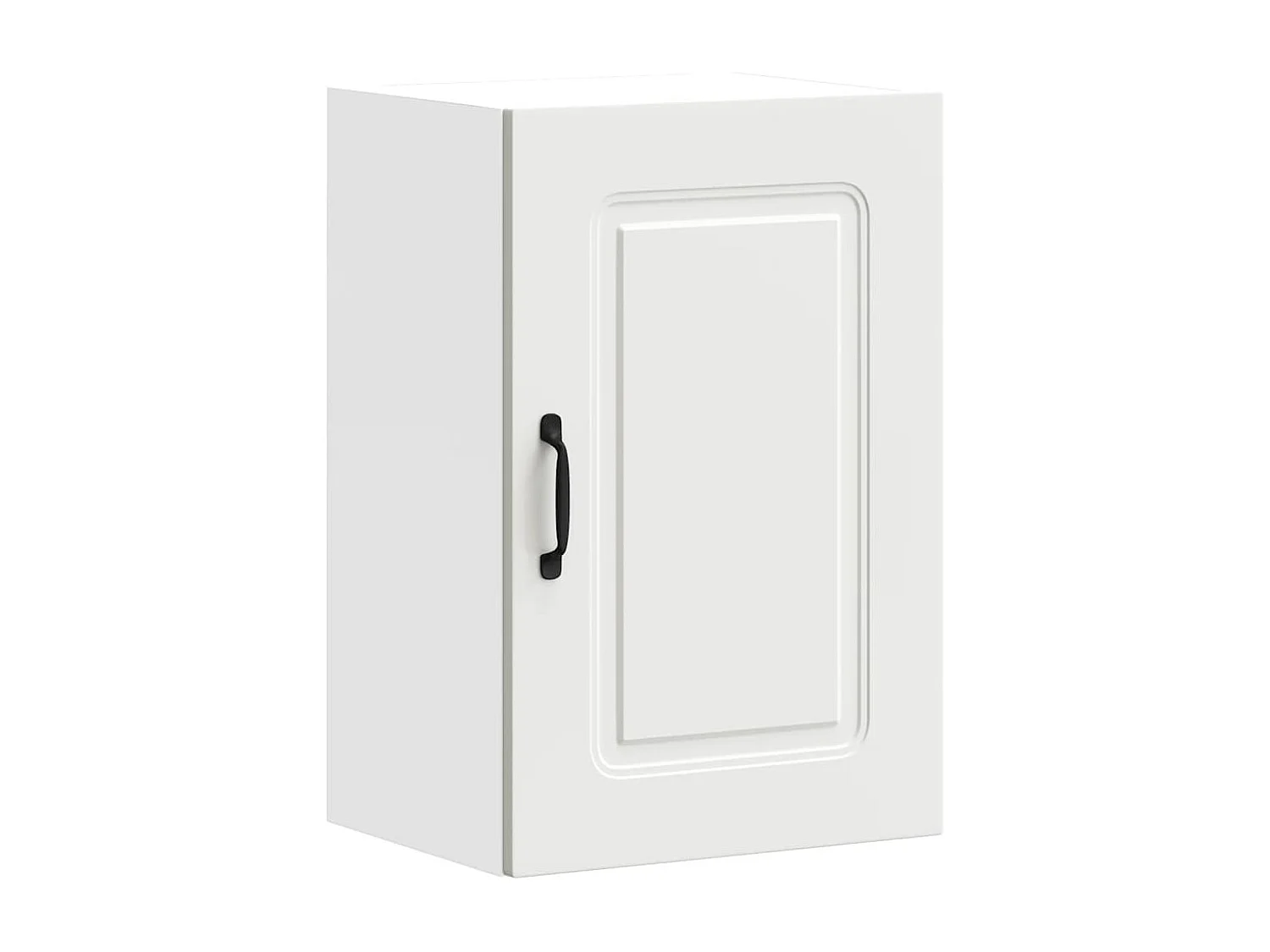 Armoire murale de cuisine Kalmar blanc bois d'ingénierie