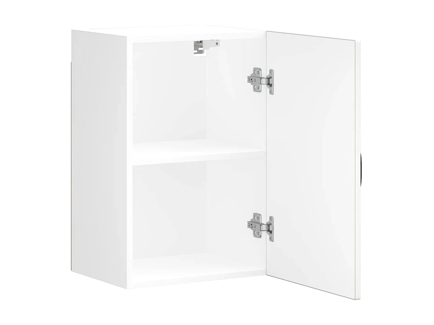 Armoire murale de cuisine Kalmar blanc bois d'ingénierie