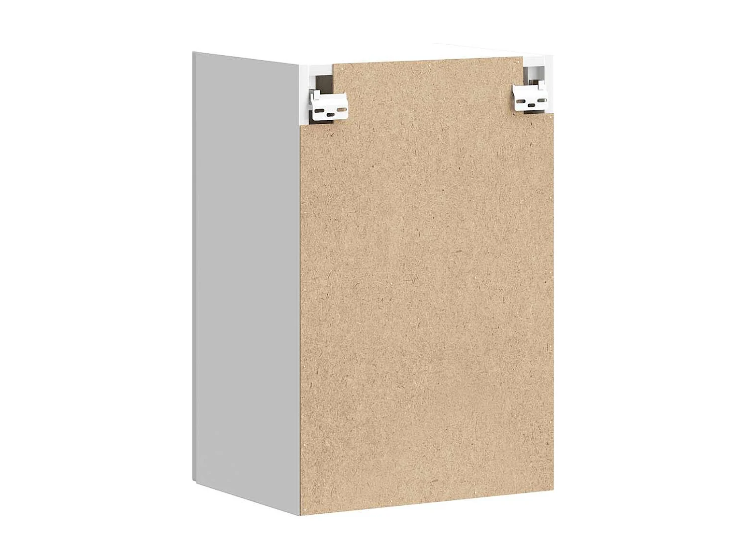 Armoire murale de cuisine Kalmar blanc bois d'ingénierie