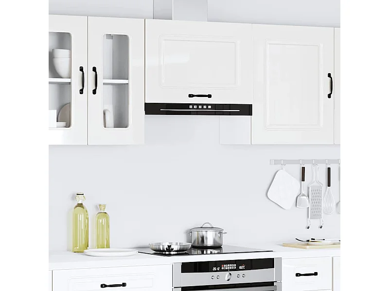 Base da Cucina Kalmar Bianco Lucido in Legno Multistrato