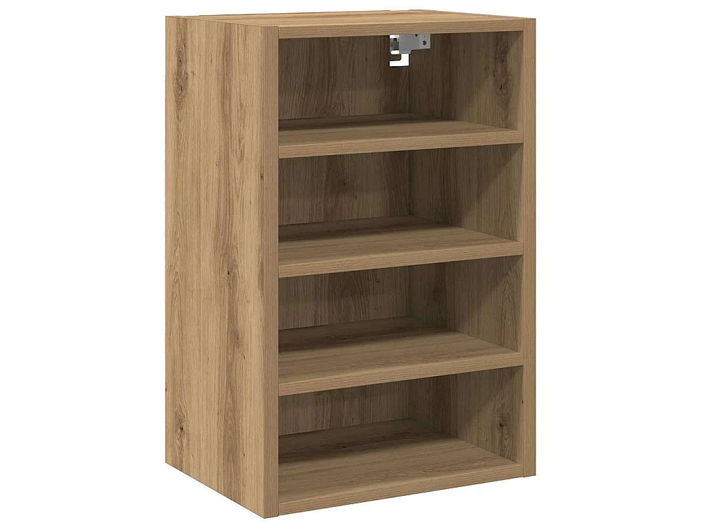 Armoire suspendue Riga Chêne artisanal 40x29,5x60 cm