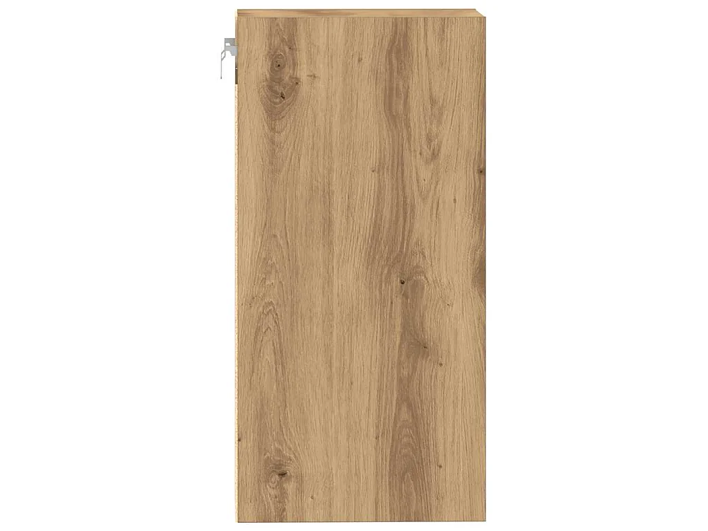 Armoire suspendue Riga Chêne artisanal 40x29,5x60 cm