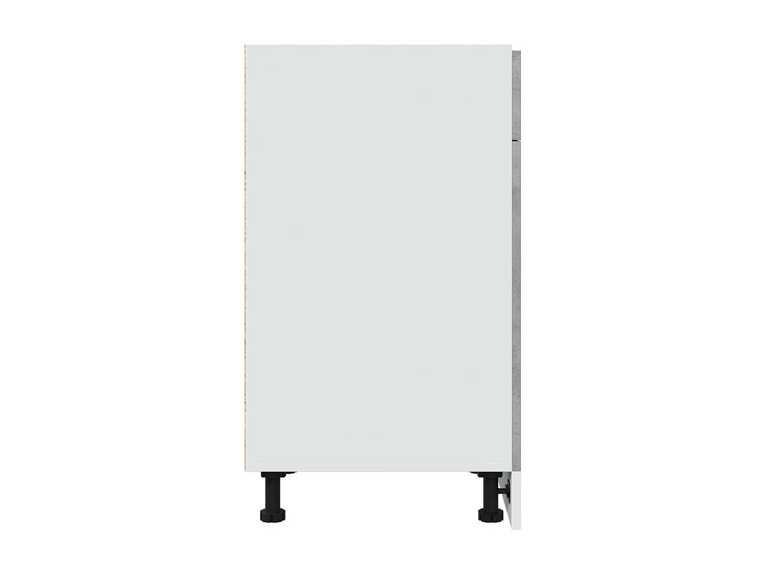 Armoire à tiroirs "Lyon" Gris béton 40 x 46 x 81,5 cm Bois d'ingénierie