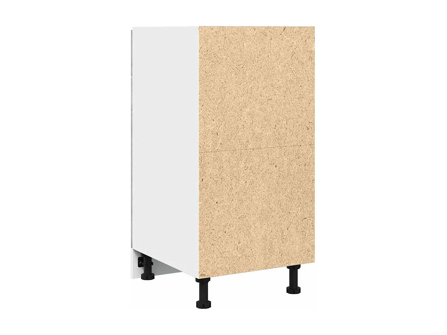 Armoire à tiroirs "Lyon" Gris béton 40 x 46 x 81,5 cm Bois d'ingénierie