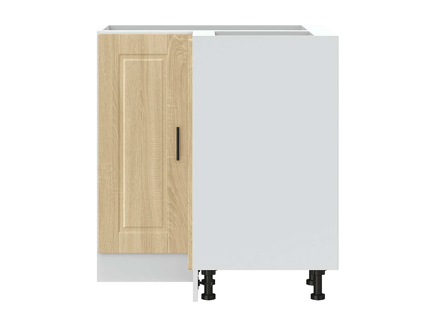 Küchen-Eckunterschrank Porto Sonoma-Eiche Holzwerkstoff