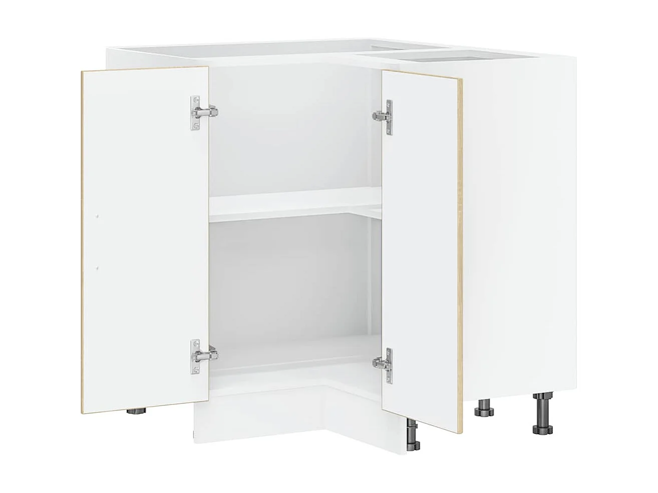 Küchen-Eckunterschrank Porto Sonoma-Eiche Holzwerkstoff