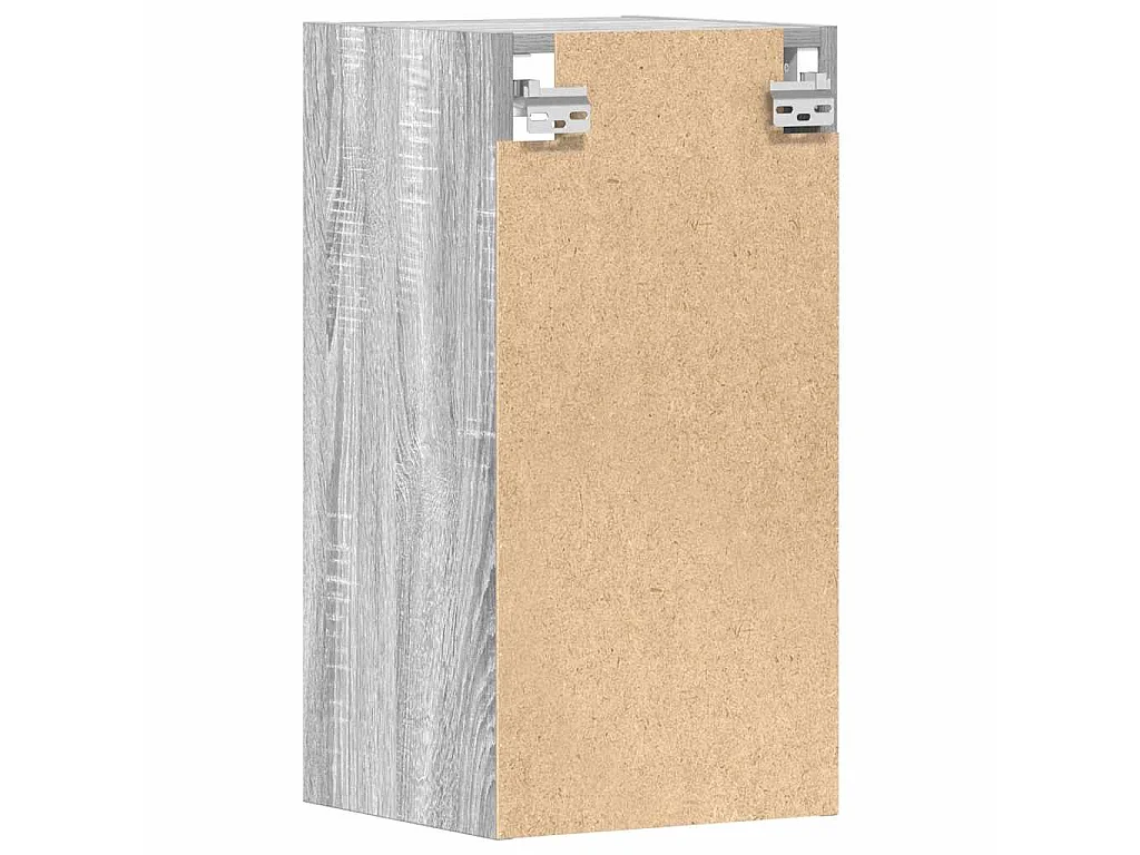 Armoire suspendue "Riga" Gris Sonoma 30 x 29,5 x 60 cm Bois d'ingénierie