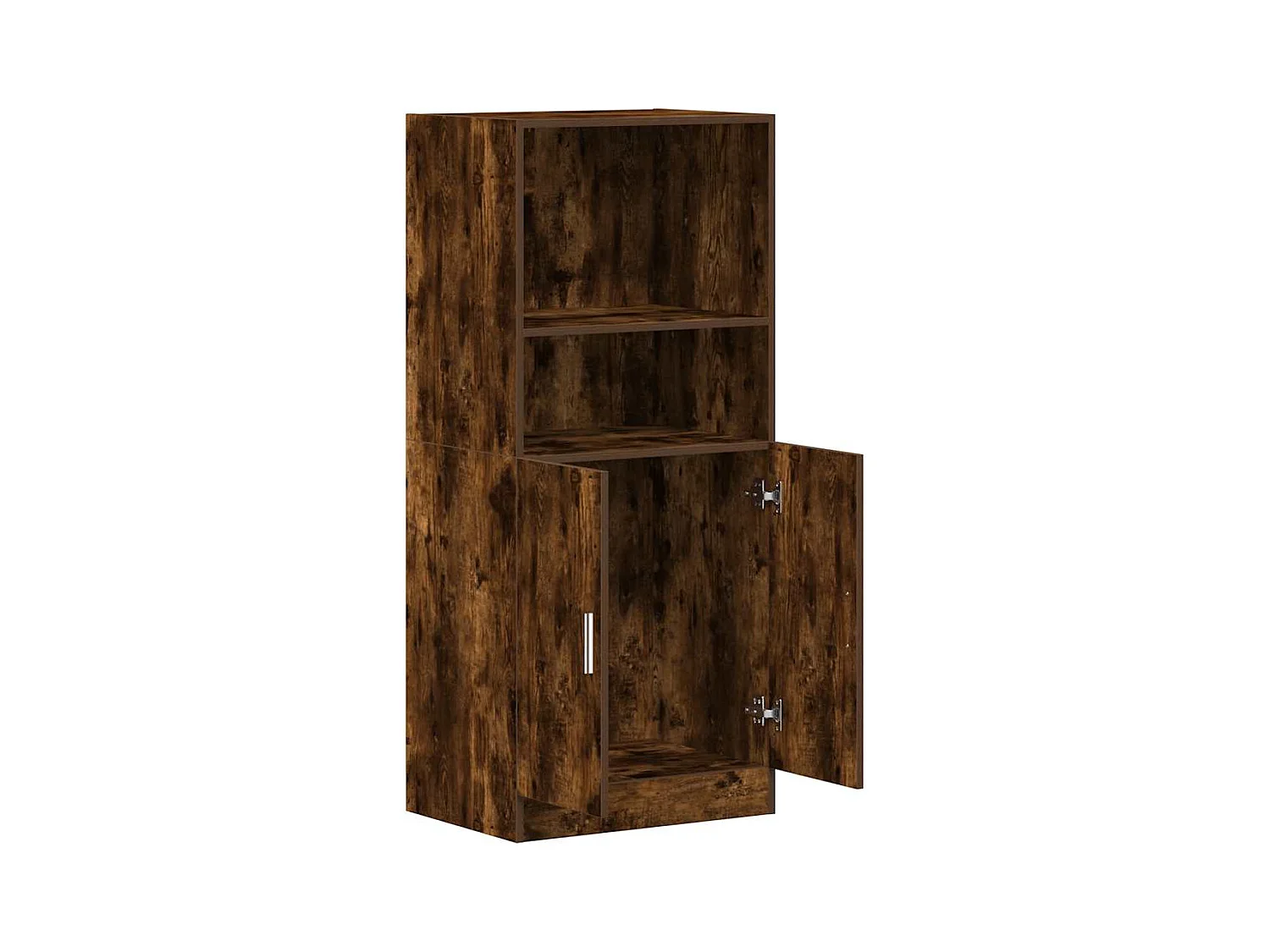 Armadietto Cucina Rovere Fumo 57x41,5x131,5 cm in Truciolato