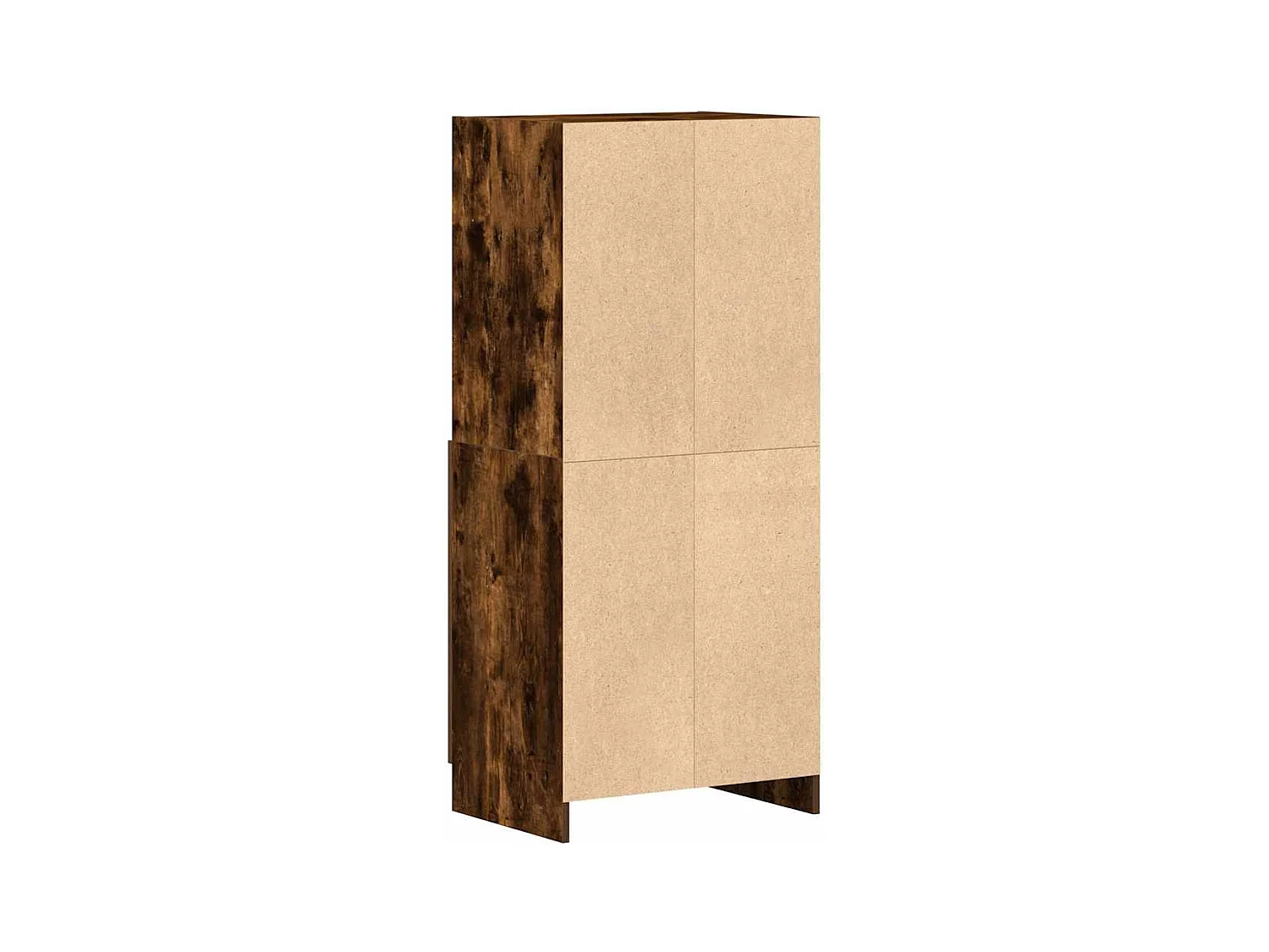 Armadietto Cucina Rovere Fumo 57x41,5x131,5 cm in Truciolato