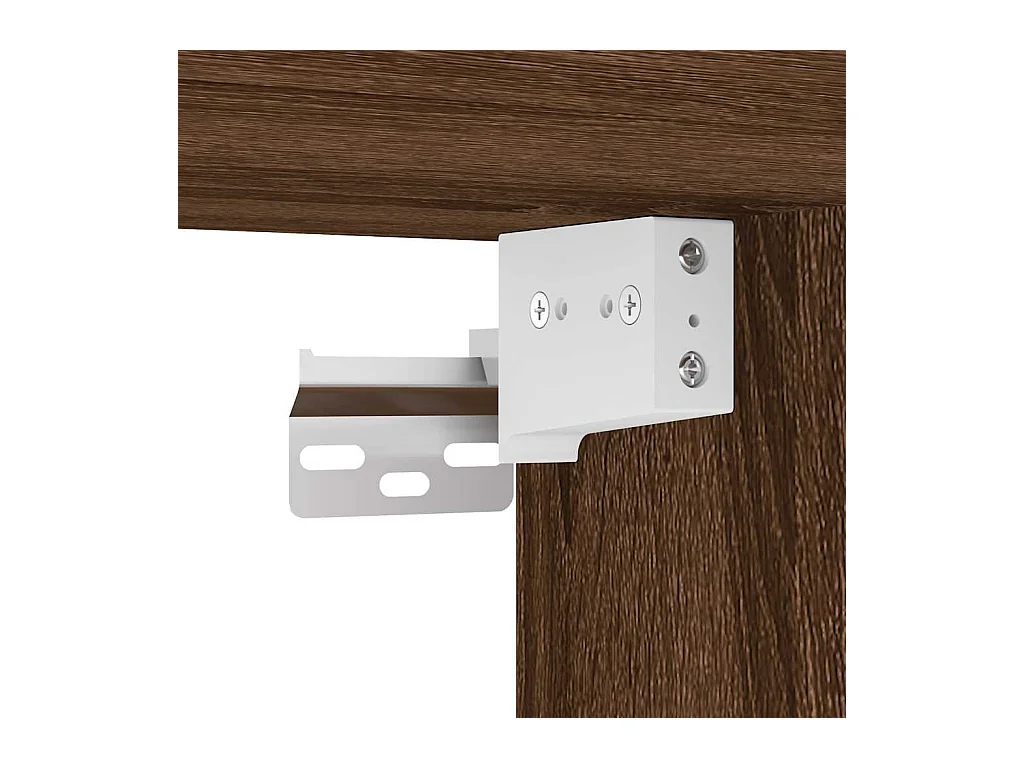 Armoire suspendue "Riga" Chêne brun 30 x 29,5 x 60 cm Bois d'ingénierie