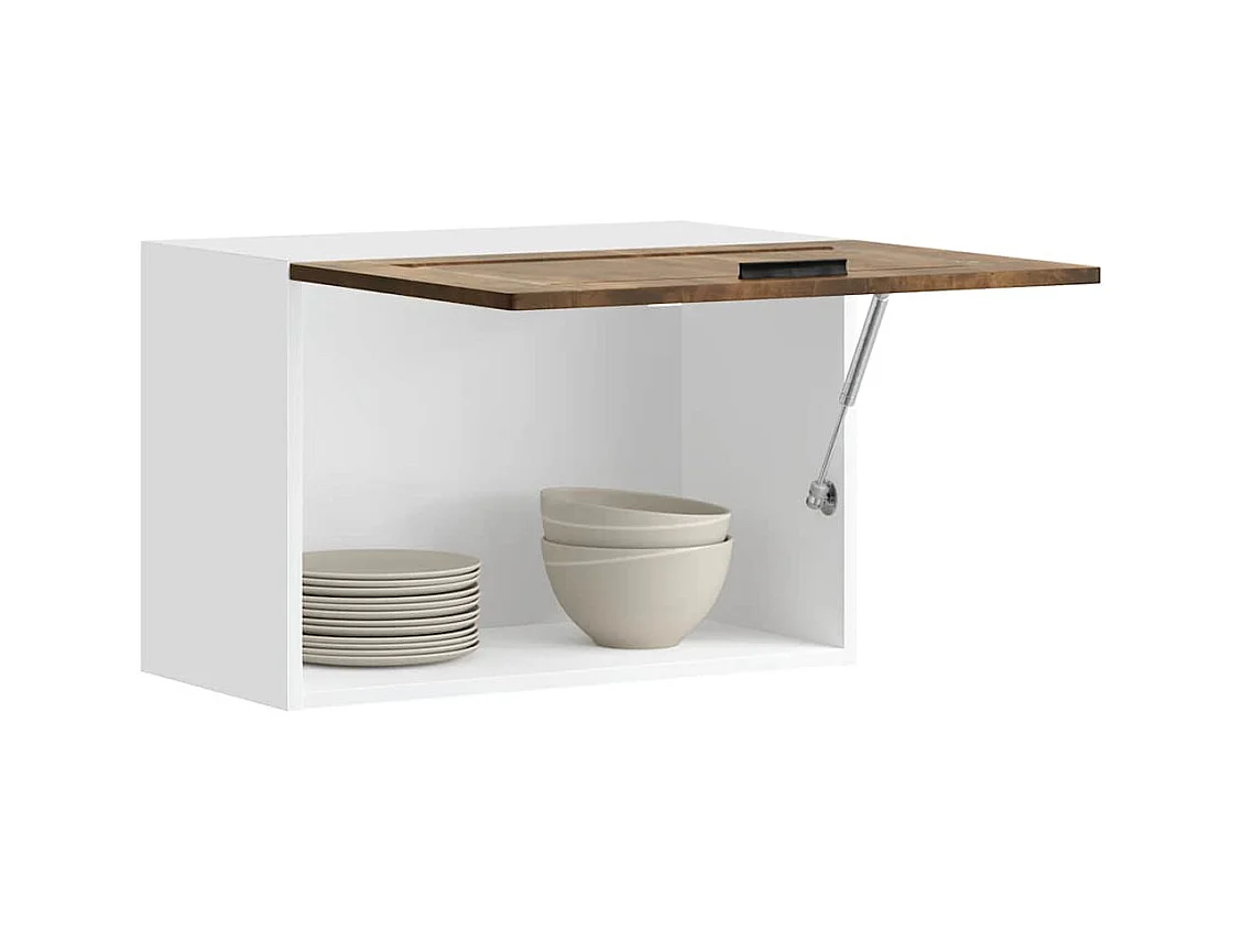 Armário de parede cozinha Porto deriv. madeira carvalho fumado