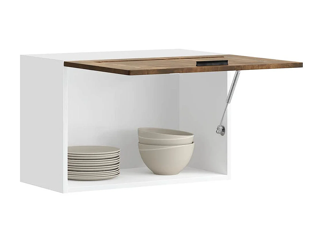 Armoire murale de cuisine Porto chêne fumé bois d'ingénierie