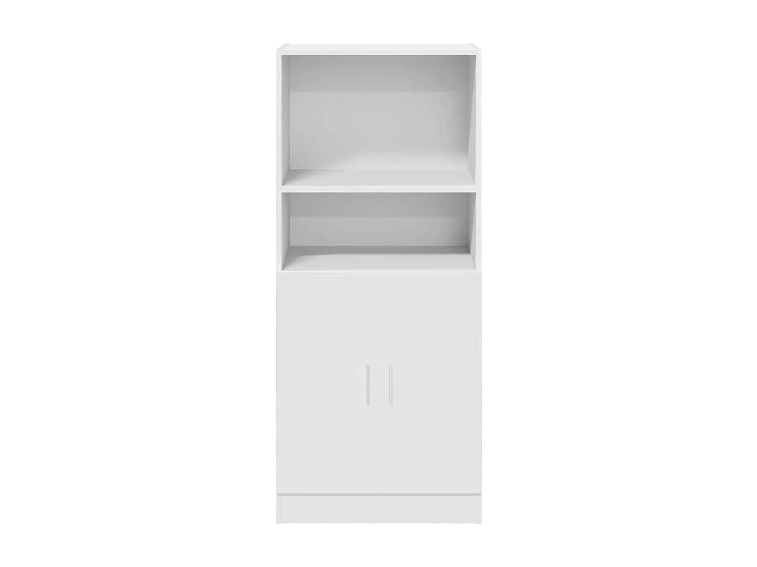 Armoire de cuisine blanc 57x41,5x131,5 cm bois d'ingénierie