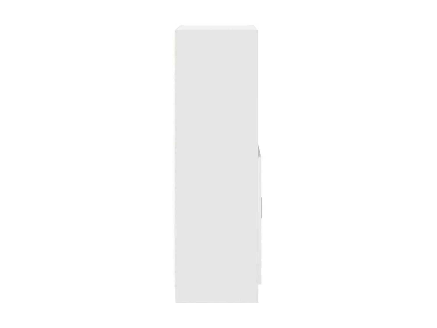 Armoire de cuisine blanc 57x41,5x131,5 cm bois d'ingénierie