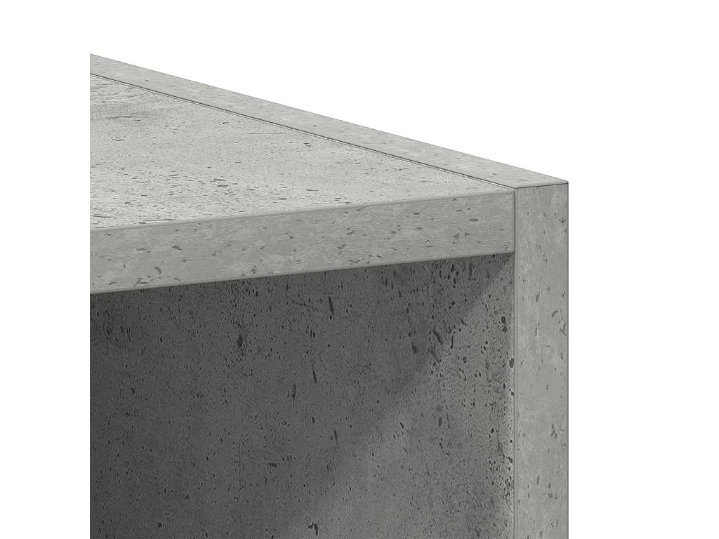 Armoire suspendue "Riga" Gris béton 40 x 29,5 x 60 cm Bois d'ingénierie