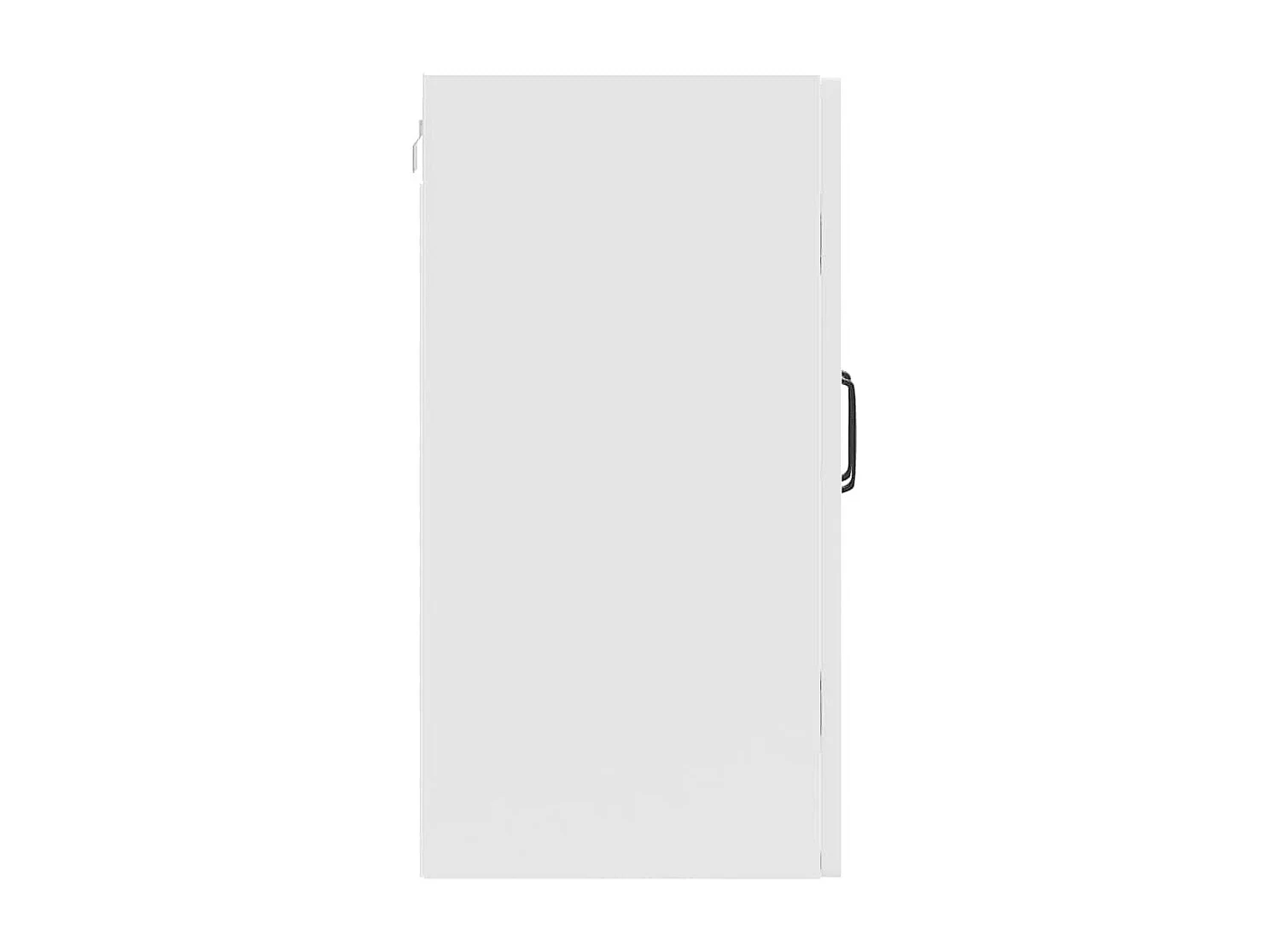 Pensile da Cucina con Porta in Vetro Kalmar Bianco Lucido