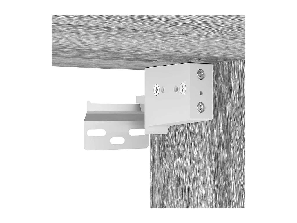 Hängeschrank Riga Grau Sonoma 20x29,5x60 cm Holzwerkstoff