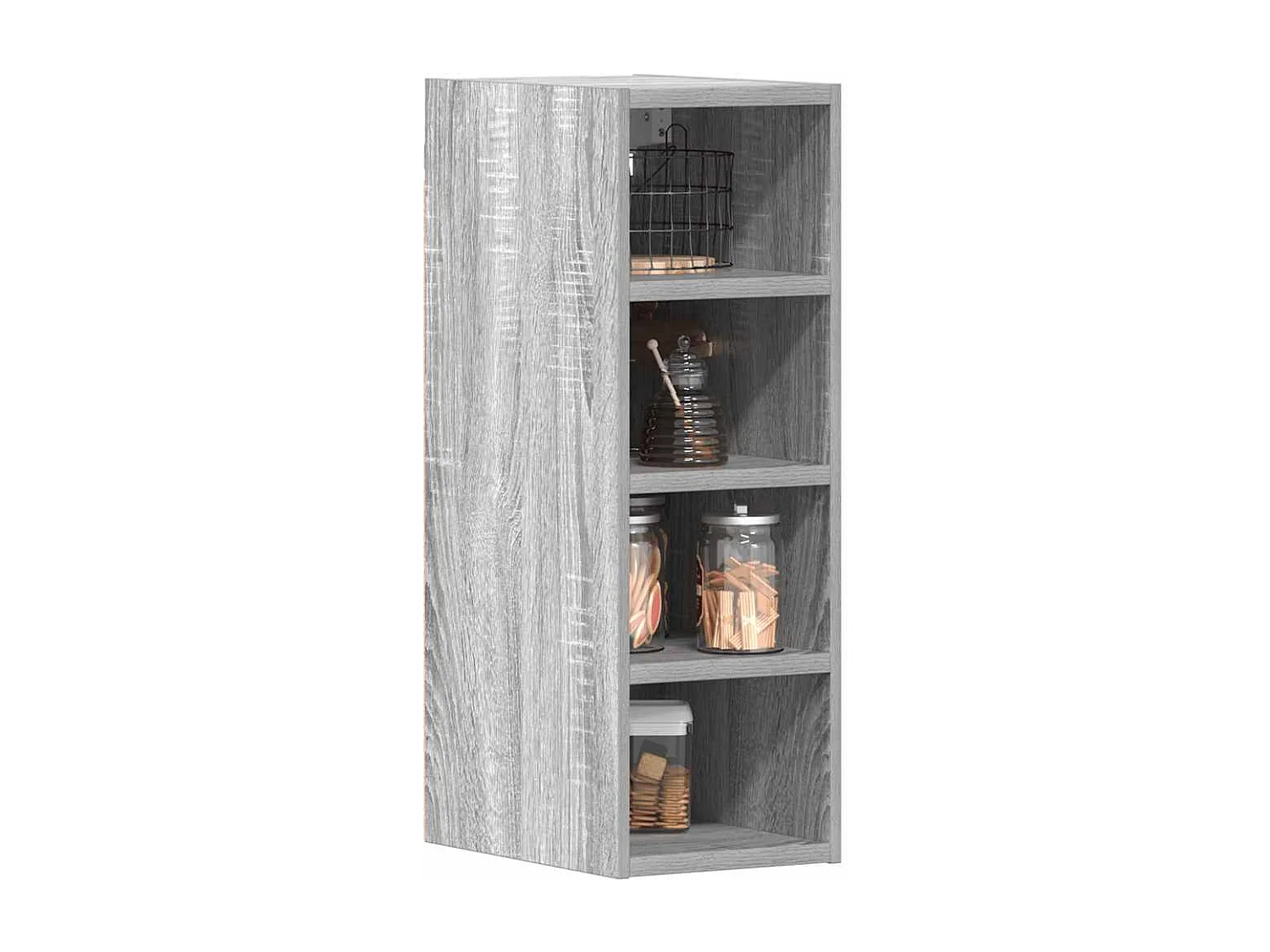 Armoire suspendue "Riga" Gris Sonoma 20 x 29,5 x 60 cm Bois d'ingénierie