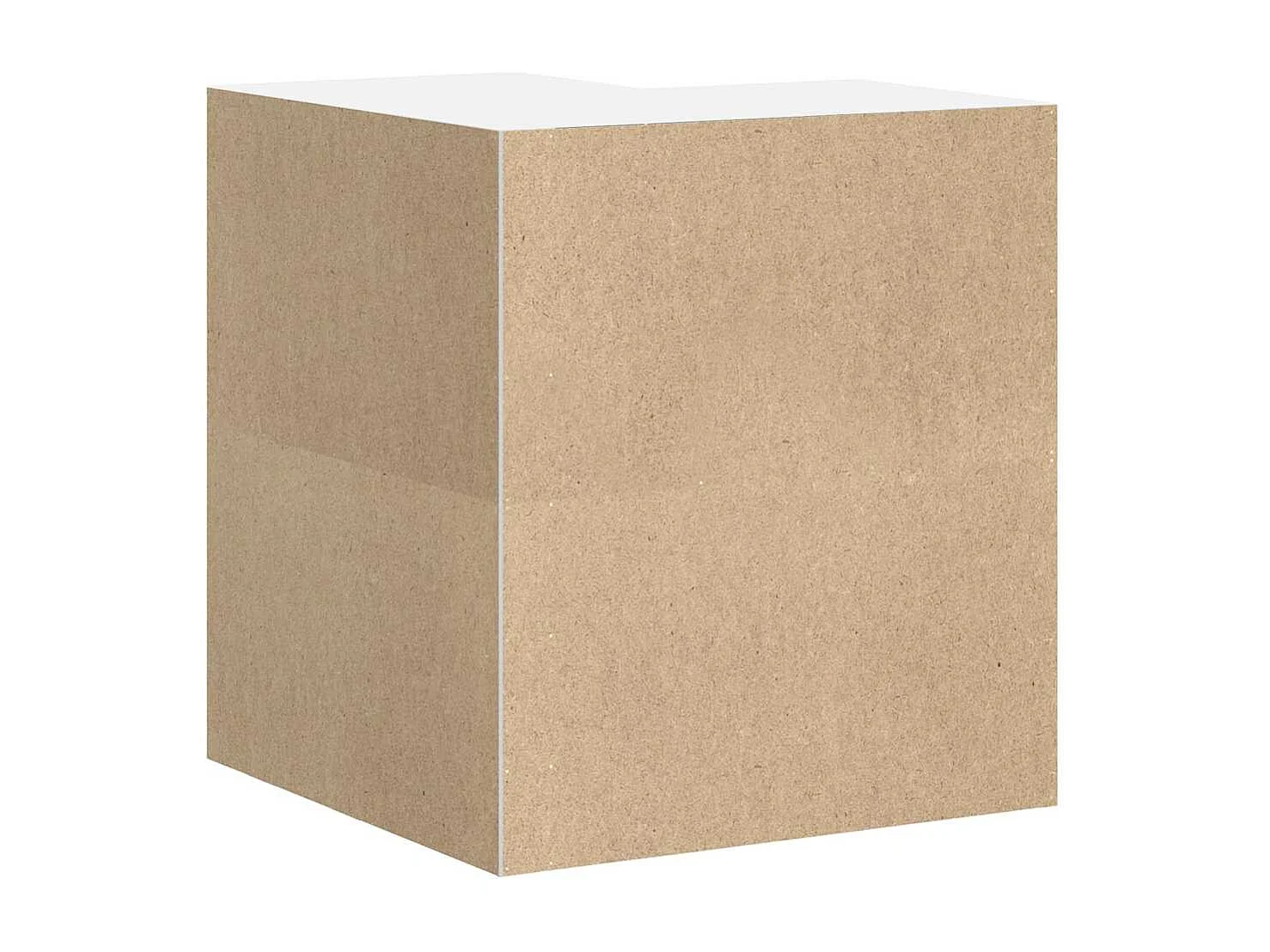 Küchen-Eckhängeschrank Lucca Weiß Holzwerkstoff