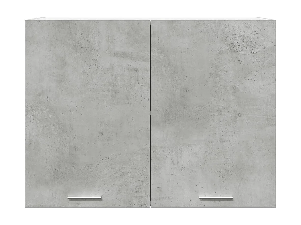 Armário suspenso “Lyon” 80x31x60 cm cinza cimento