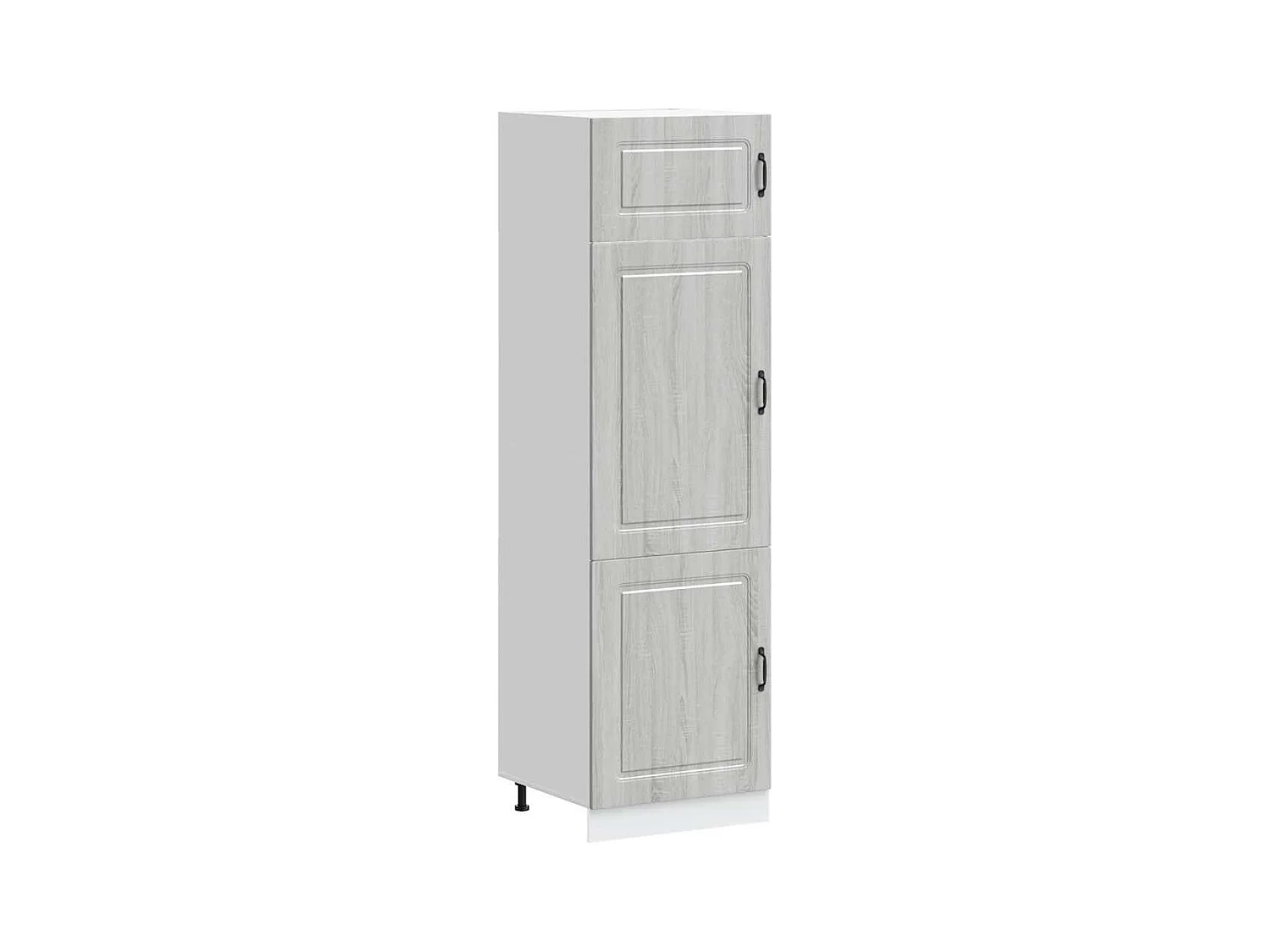 Armoire de cuisine Kalmar sonoma gris bois d'ingénierie