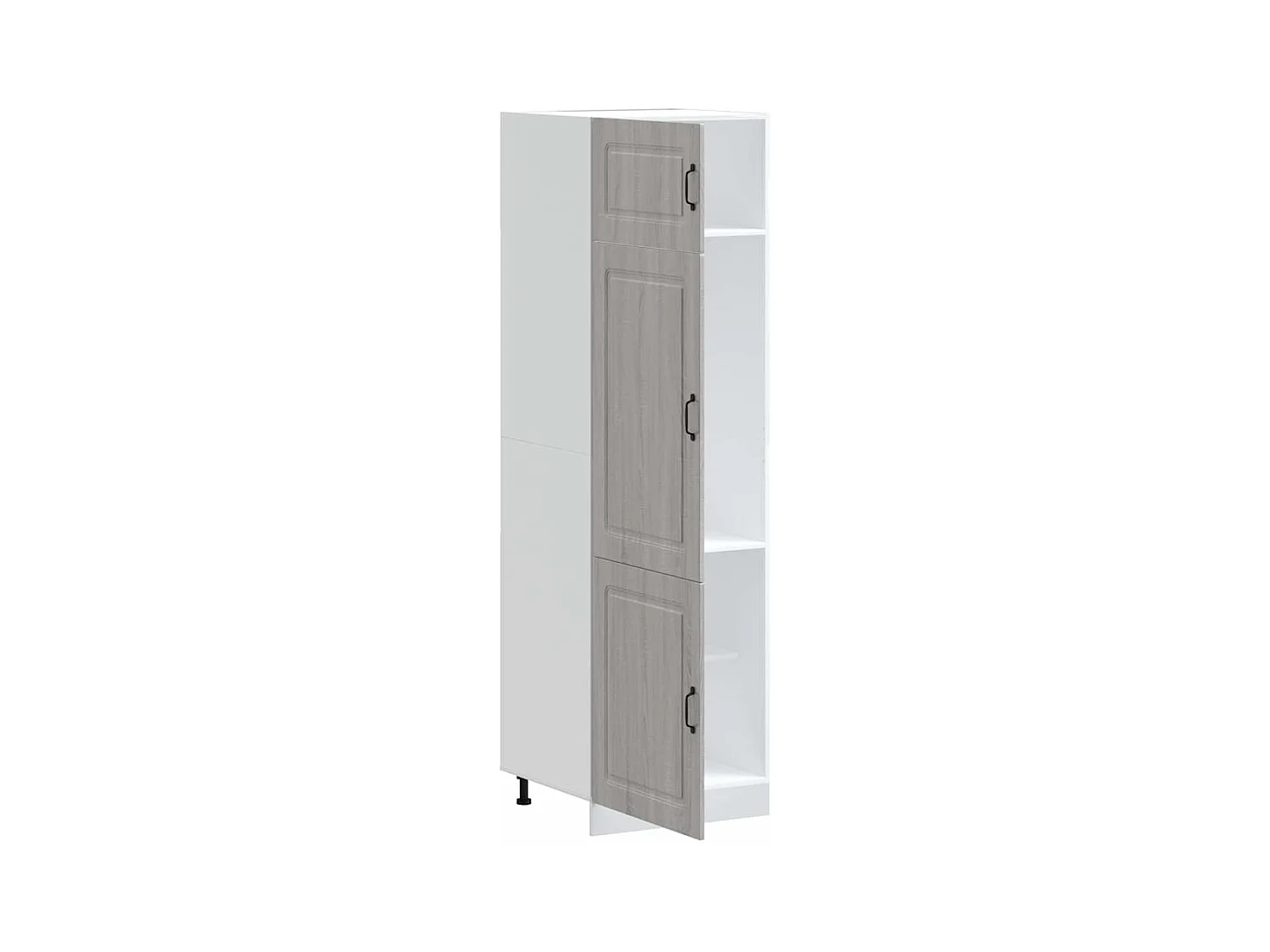 Armoire de cuisine Kalmar sonoma gris bois d'ingénierie