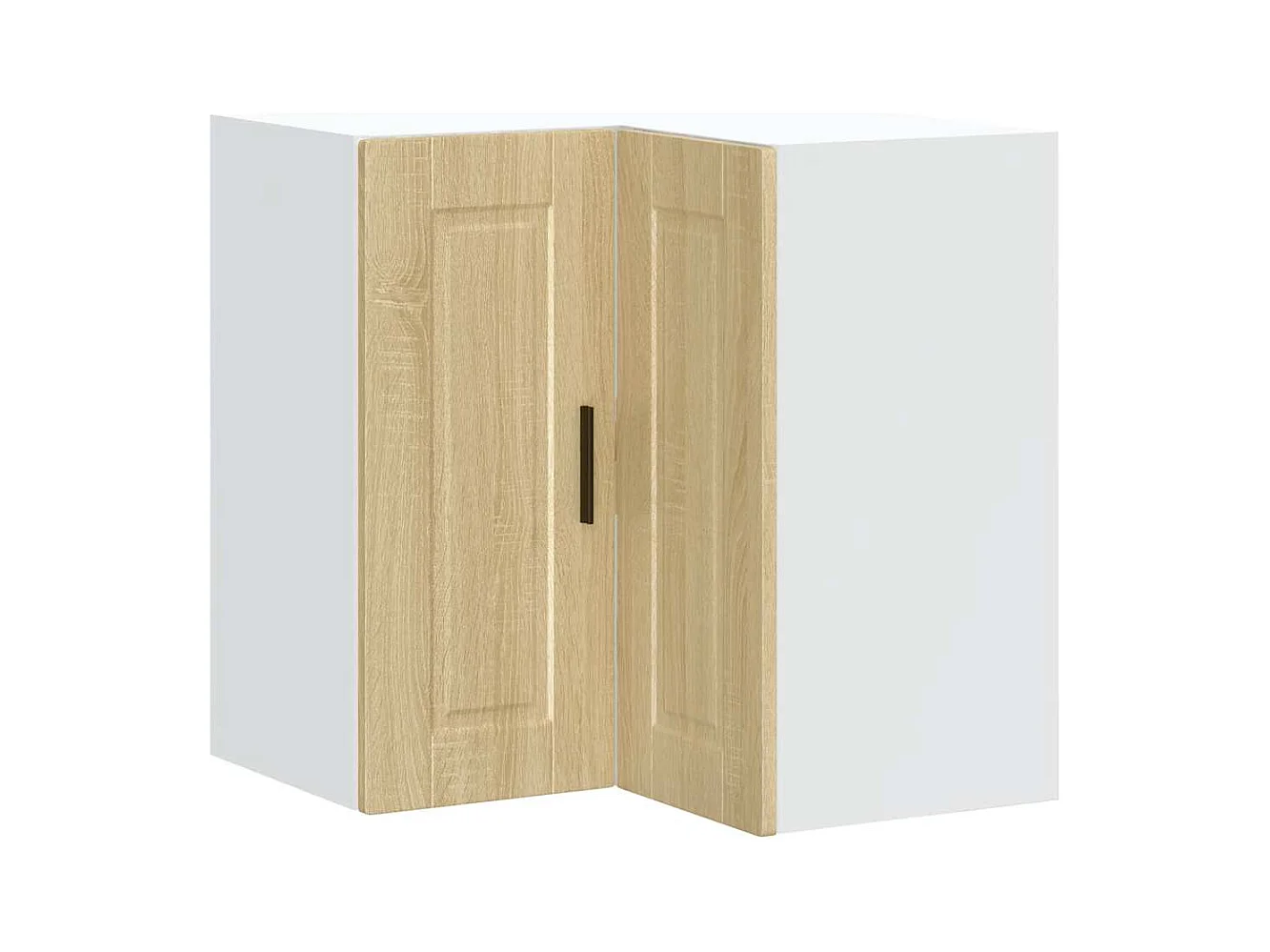 Keuken hoekkast "Porto" bewerkt hout sonoma eikenkleurig