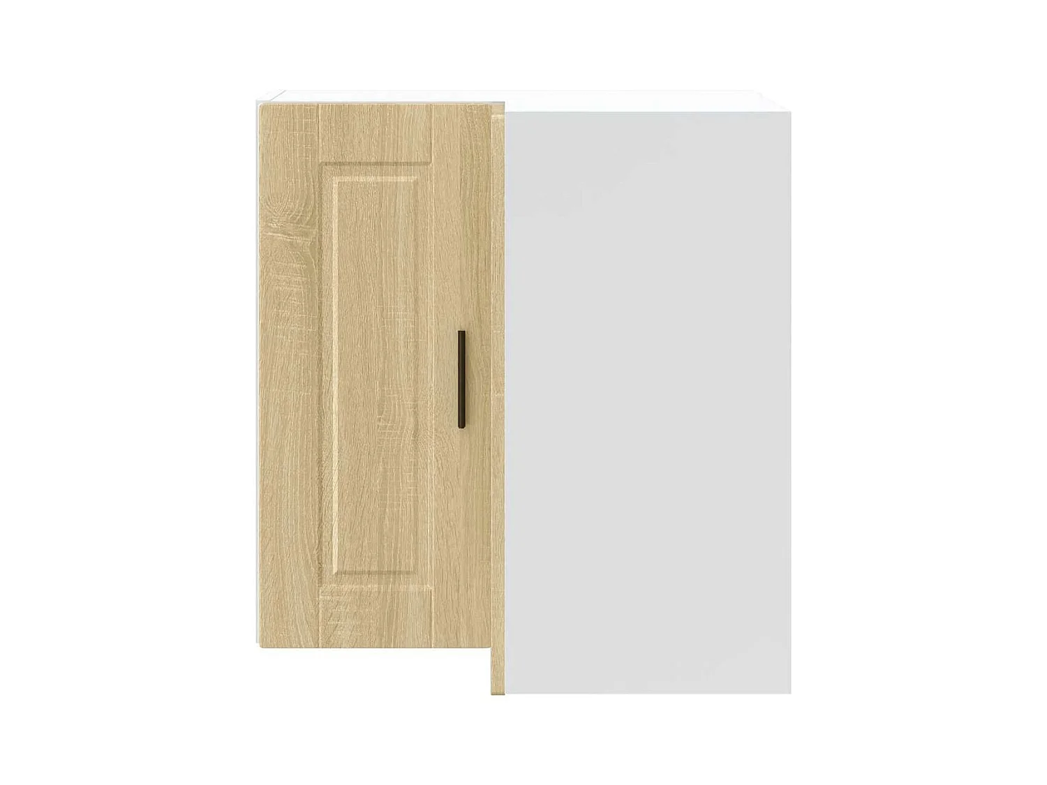 Keuken hoekkast "Porto" bewerkt hout sonoma eikenkleurig