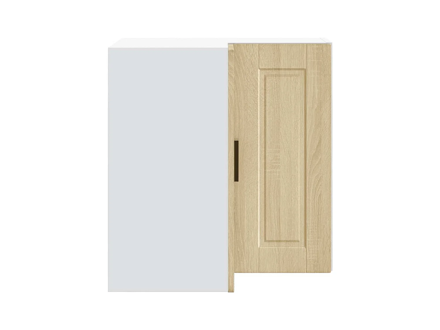 Keuken hoekkast "Porto" bewerkt hout sonoma eikenkleurig