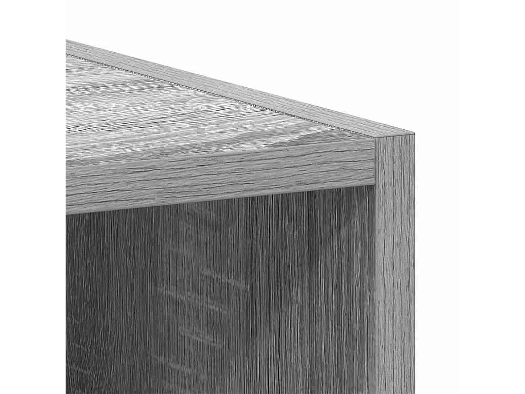 Hangkast Riga 40x29,5x60 cm bewerkt hout grijs sonoma eikenkleurig