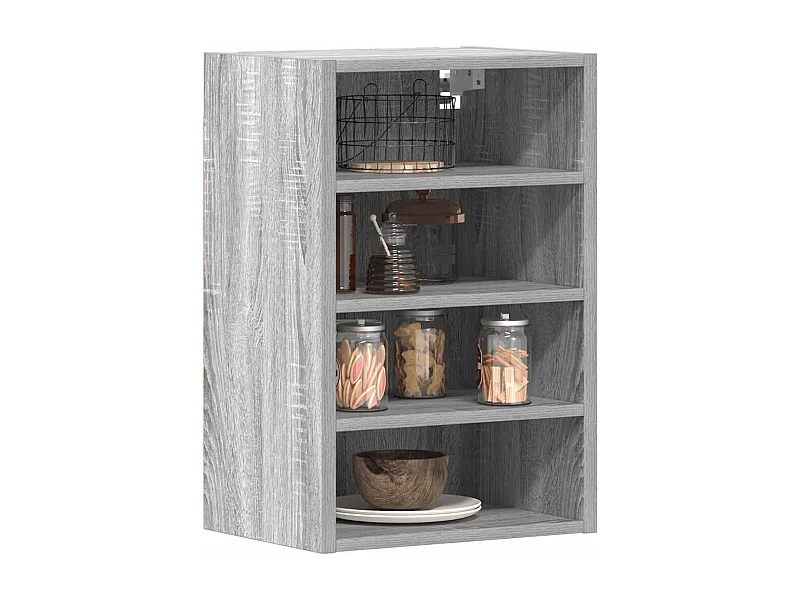 Armoire suspendue "Riga" Gris Sonoma 40 x 29,5 x 60 cm Bois d'ingénierie