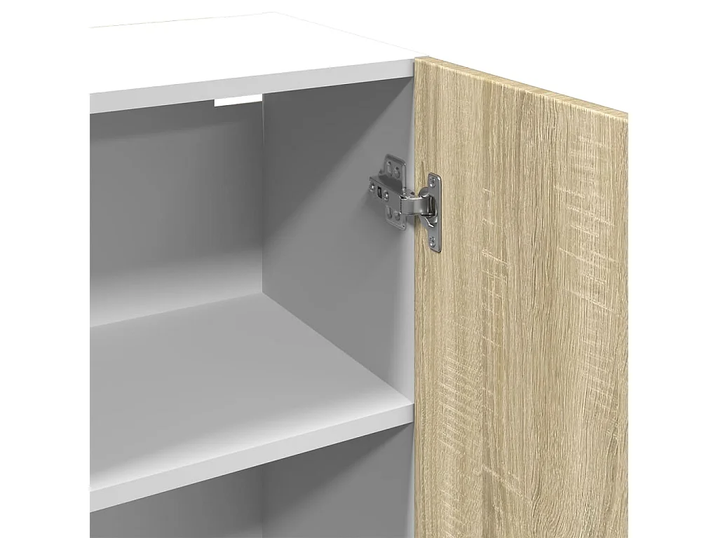 Wandschrank Lyon Sonoma-Eiche 50x31x60 cm Holzwerkstoff