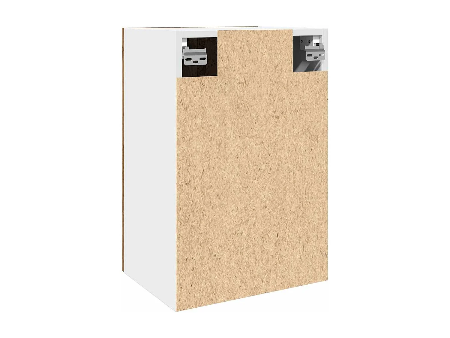 Hangkast Lyon 40x31x60 cm bewerkt hout oud houtkleurig