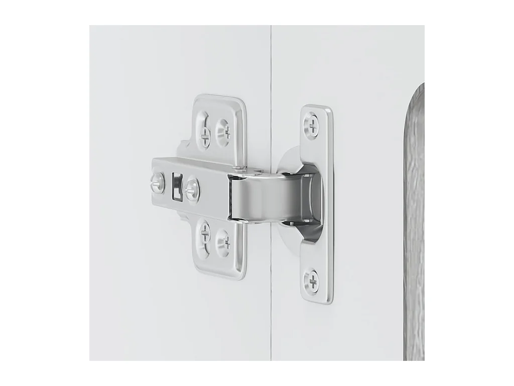 Armário de parede de cozinha porta vidro Kalmar cinza sonoma