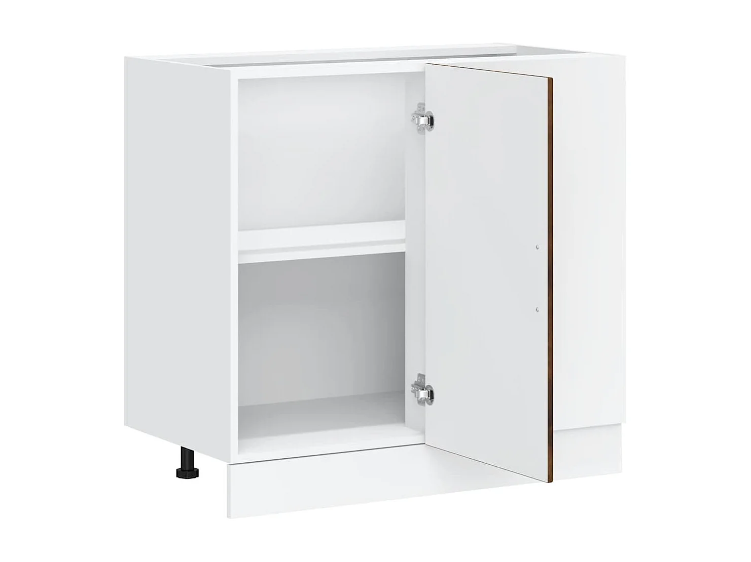 Meuble sous évier "Lyon" Chêne fumé Bois d'ingénierie