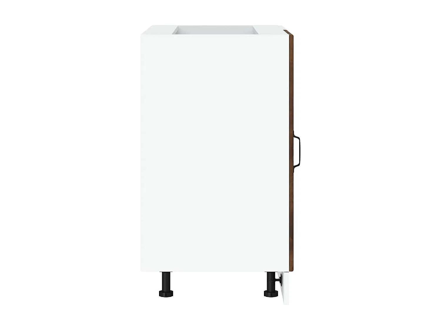 Meuble sous évier "Lyon" Chêne fumé Bois d'ingénierie