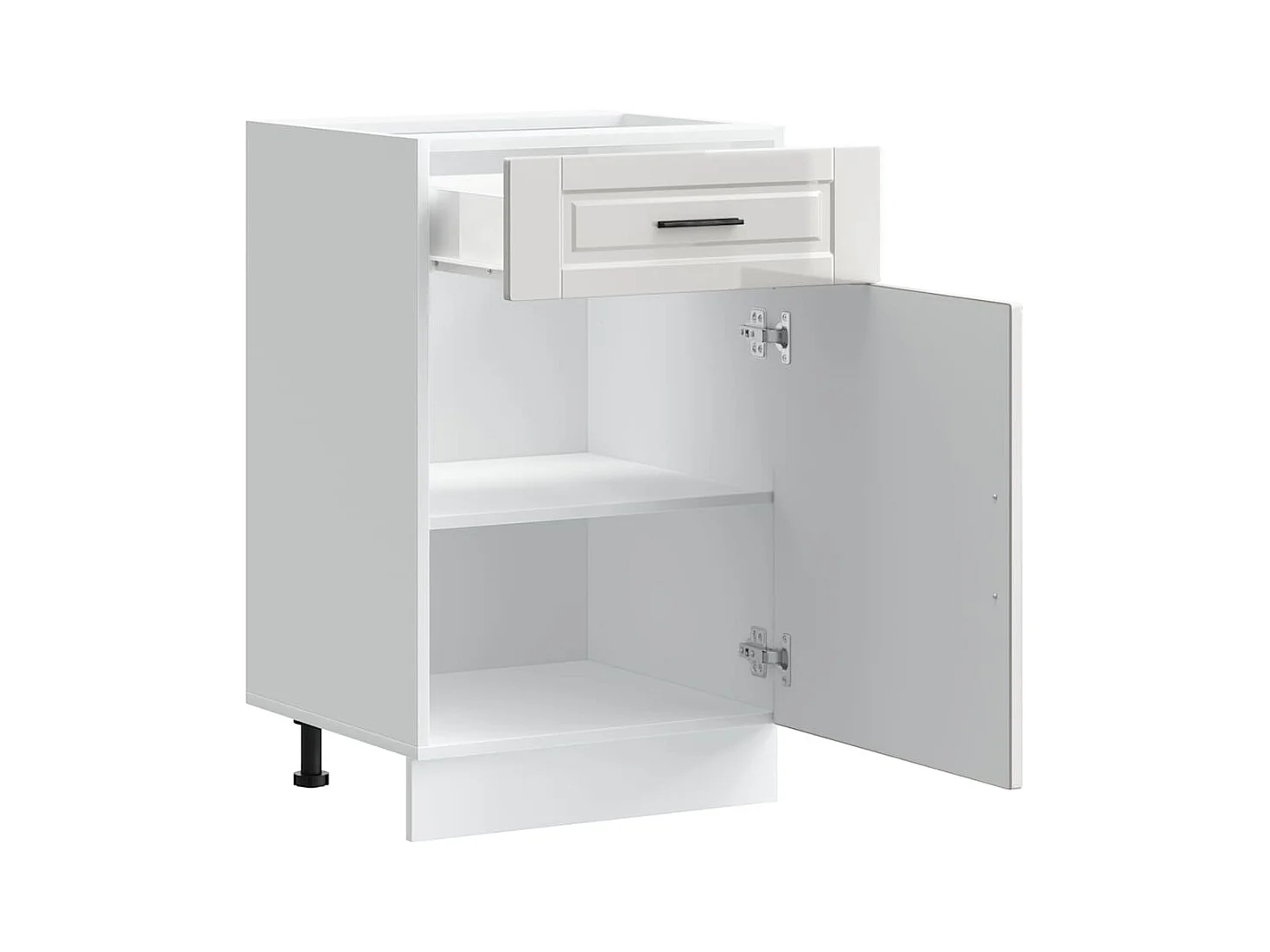 Base da Cucina Porto Bianco Lucido in Legno Multistrato