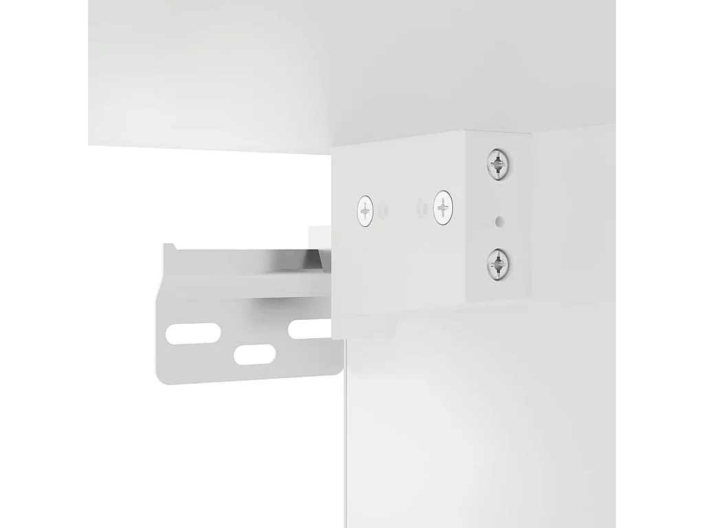 Armario de pared para cocina con puerta de cristal Porto negro