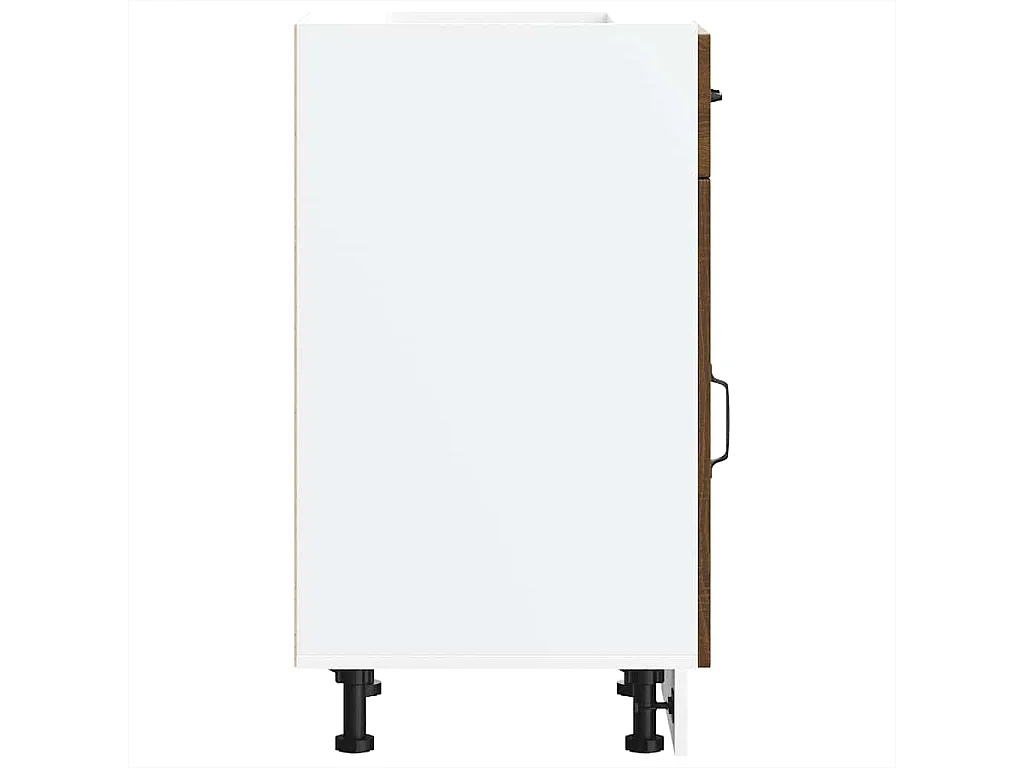 Base da Cucina Kalmar Rovere Marrone in Legno Multistrato