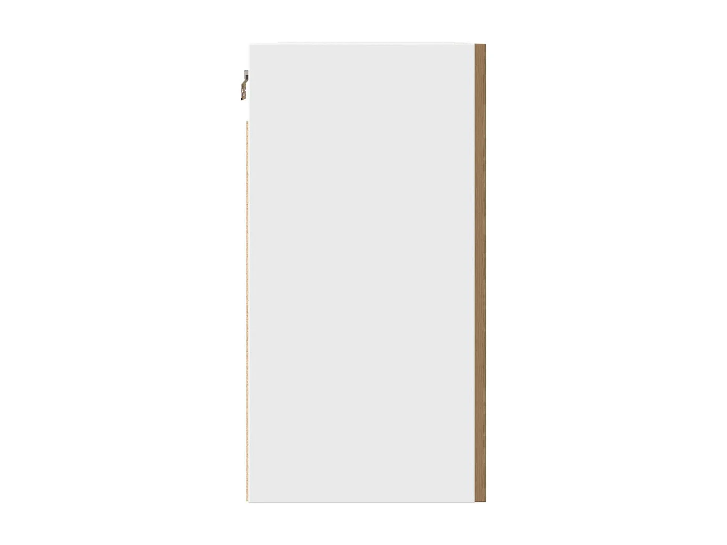 Hangkast Lyon 50x31x60 cm bewerkt hout artisanaal eikenkleur