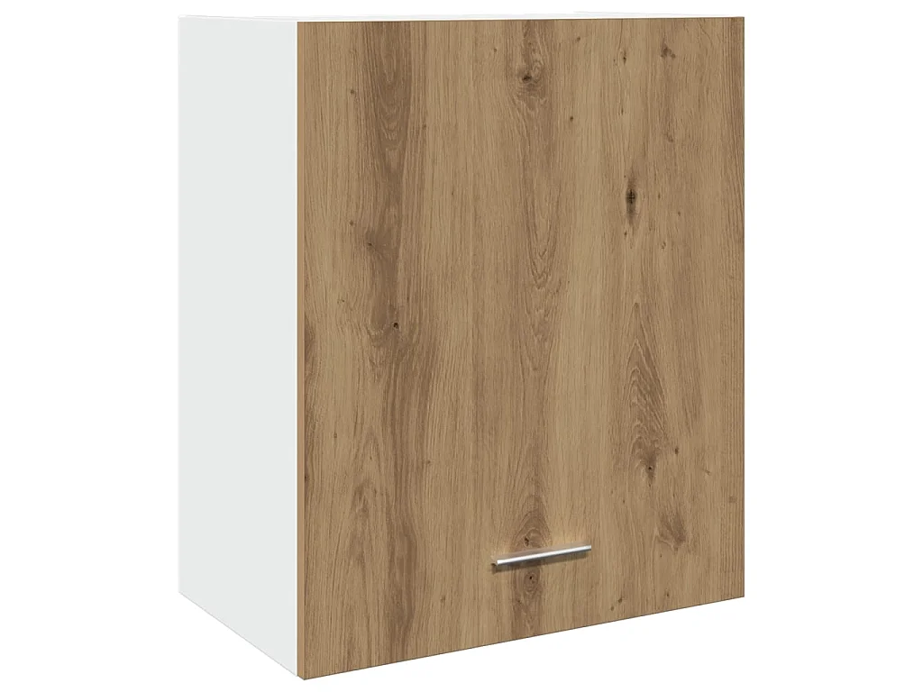 Armoire suspendue Lyon Chêne artisanal 50x31x60 cm