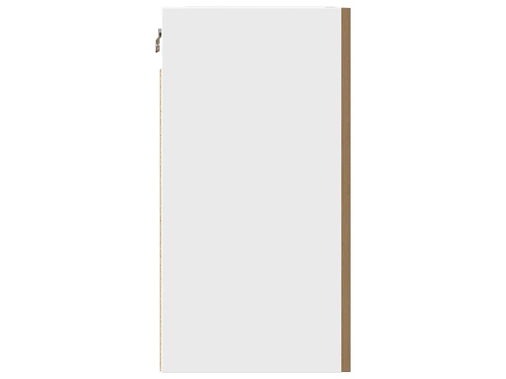 Armoire suspendue Lyon Chêne artisanal 50x31x60 cm