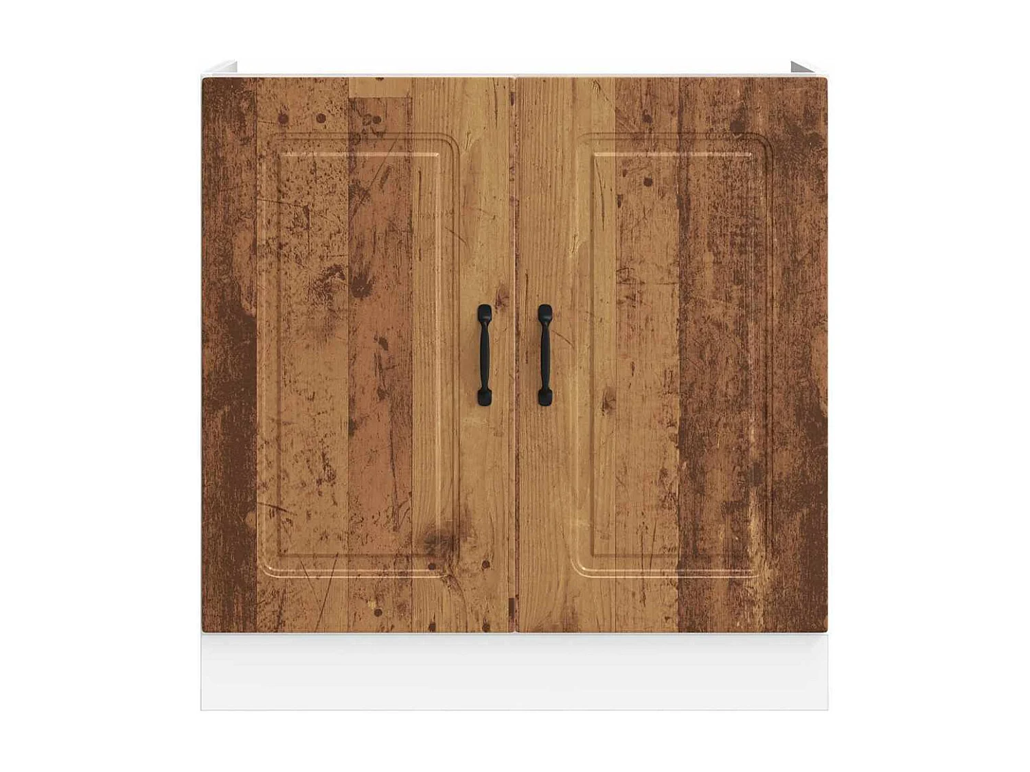 Spoelbakonderkast Kalmar 80x46x81,5 cm bewerkt hout oud hout