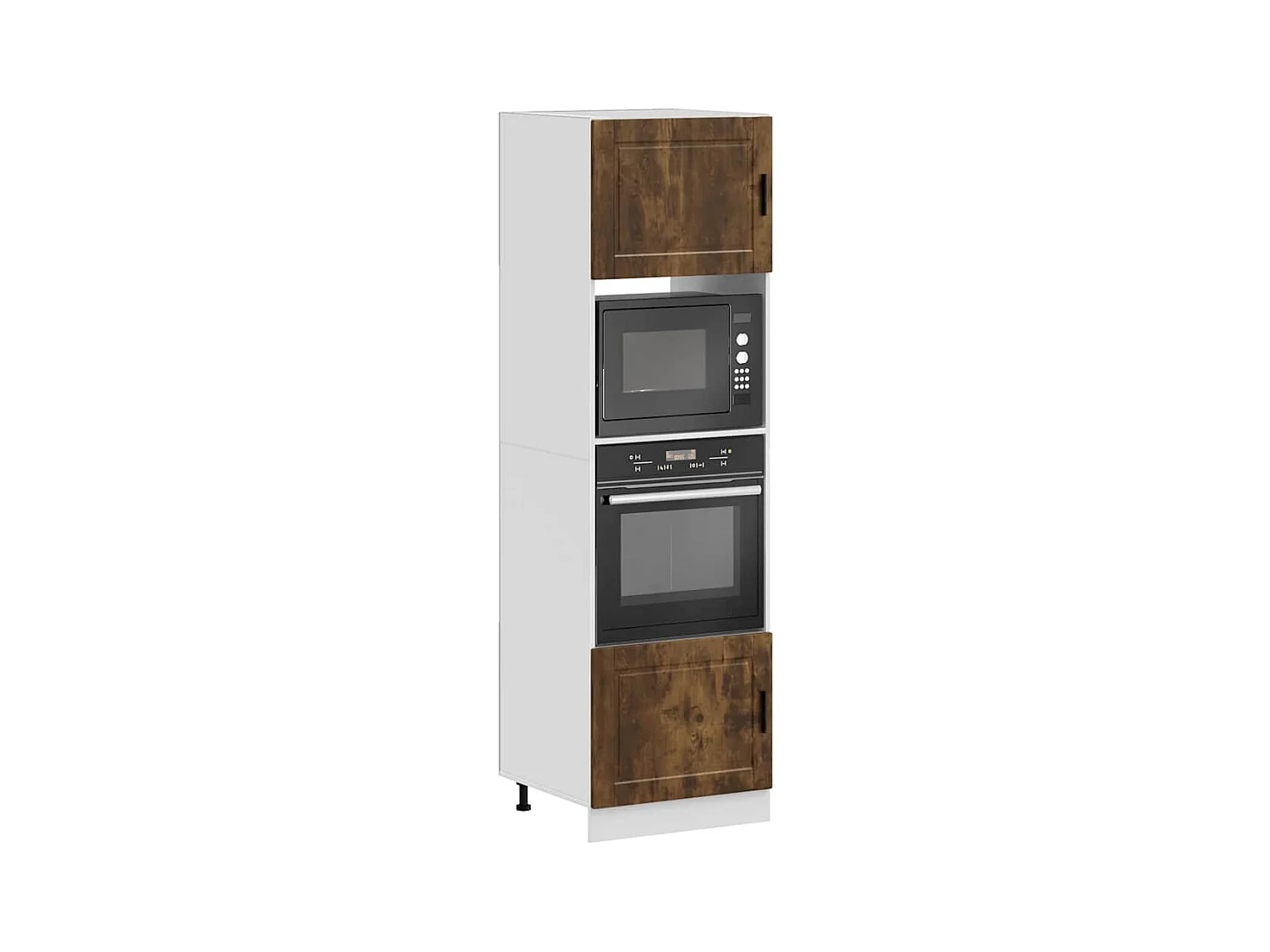 Armoires de four 2 pcs Porto chêne fumé bois d'ingénierie