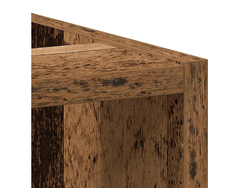 Meuble bas "Riga" Bois ancien 30 x 44,5 x 81,5 cm Bois d'ingénierie