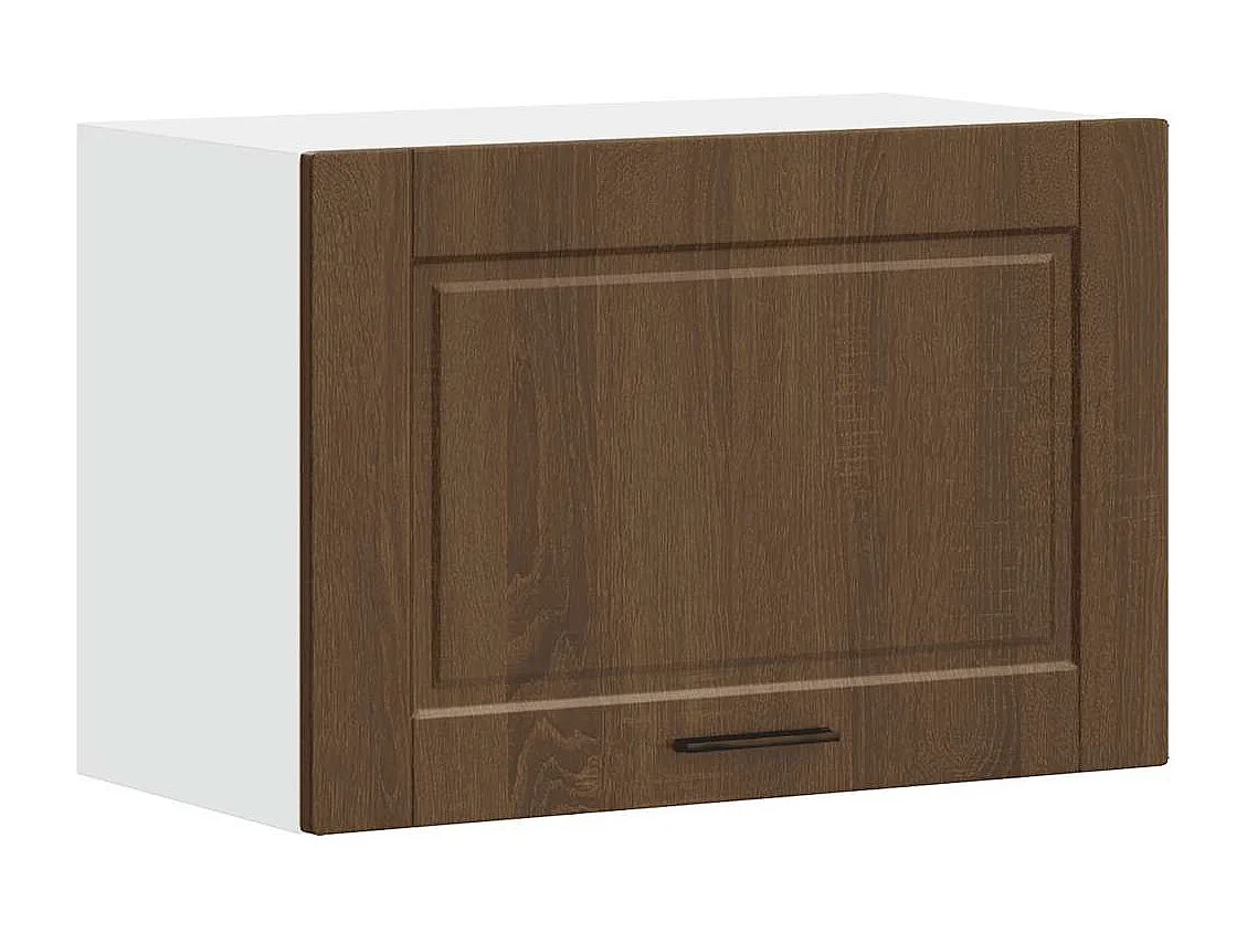 Keukenwandkast Porto bewerkt hout bruin eikenkleur