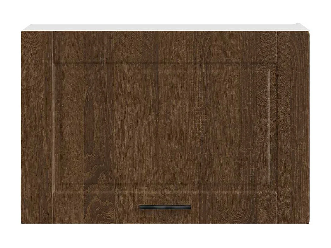 Keukenwandkast Porto bewerkt hout bruin eikenkleur