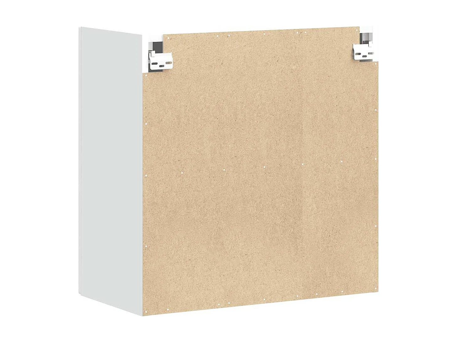 Armoire murale de cuisine Kalmar blanc bois d'ingénierie